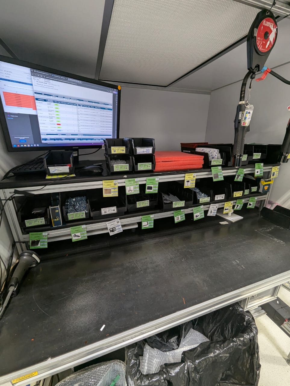 Replenishment punto de uso — sistema kanban