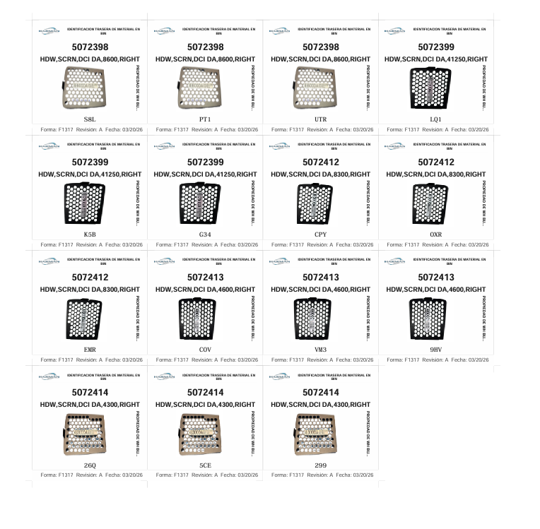 Identificación de bins — sistema de ubicación QR